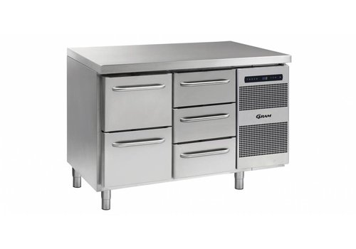  Gram Hoshizaki Gram Gastro refrigerated workbench | 1 x 2 drawers | 1 x 3 drawers 