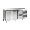 Gram Banc de travail réfrigéré Gram Gastro | 2 portes | 2 tiroirs | 506 litres