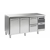 Gram Gram Gastro refrigerated workbench | 2 doors | 2 drawers | 506 litres