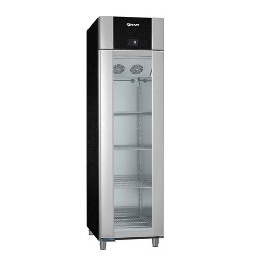 Gram RVS koelkast enkeldeurs | Euronorm | 465 L