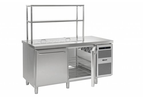  Gram Banc de travail réfrigéré Gram Gastro | 2 portes | 2 x 1/1 GN 