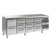 Gram Gram Gastro refrigerated workbench | 1x2 drawers | 3x3 countries