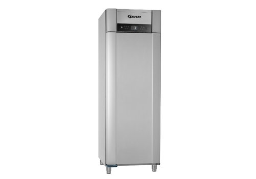  Gram Réfrigérateur Gram en acier inoxydable avec refroidissement en profondeur | 2\1 GN | 610 litres 