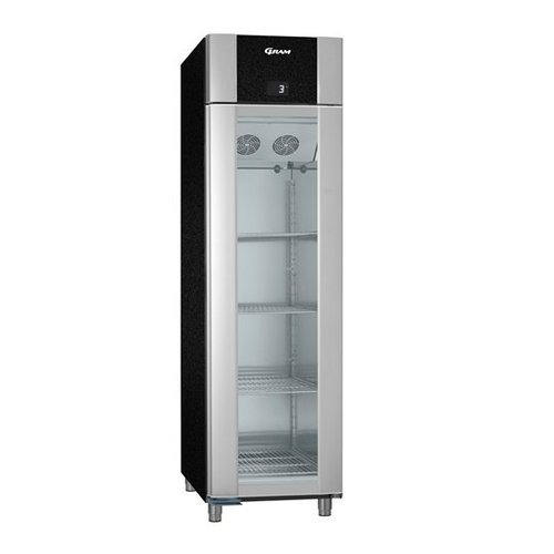  Gram Gram Gram Stainless steel refrigerator single doors | Euronorm | 465 L 