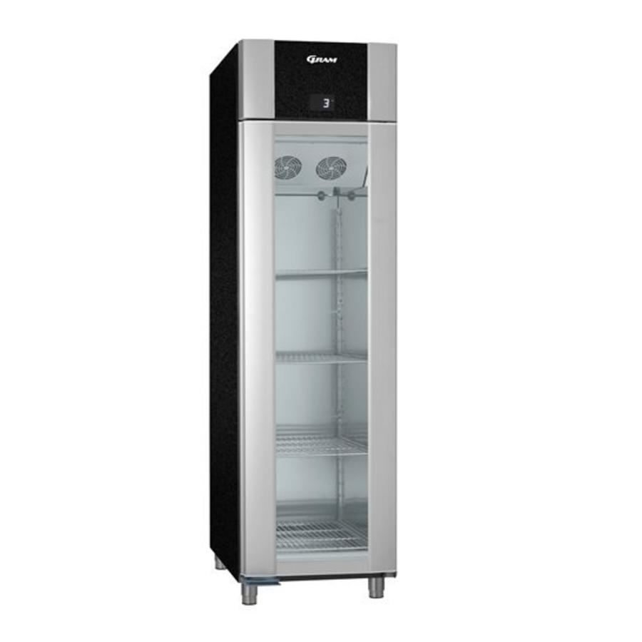 Réfrigérateur en acier inoxydable à porte unique | Norme européenne | 465 L