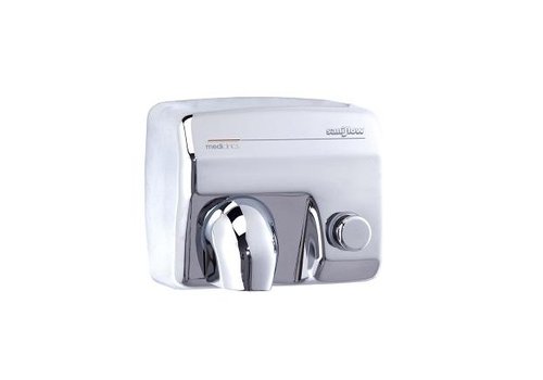  Mediclinics Sèche-mains haute brillance Saniflow bouton poussoir E88C 