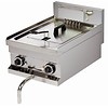Combisteel Electric fryer with drain pipe - 1 x 8 Liter
