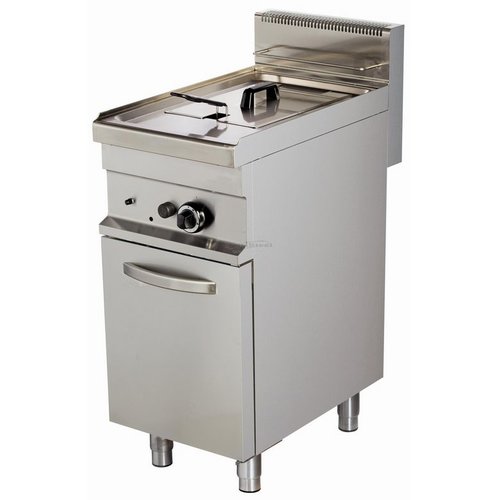  Combisteel Friteuse à gaz sur pied - 1 x 10 litres 