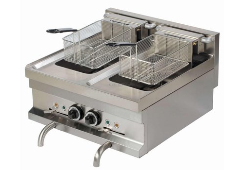  Combisteel Friteuse électrique Pro - 2 x 8 litres 