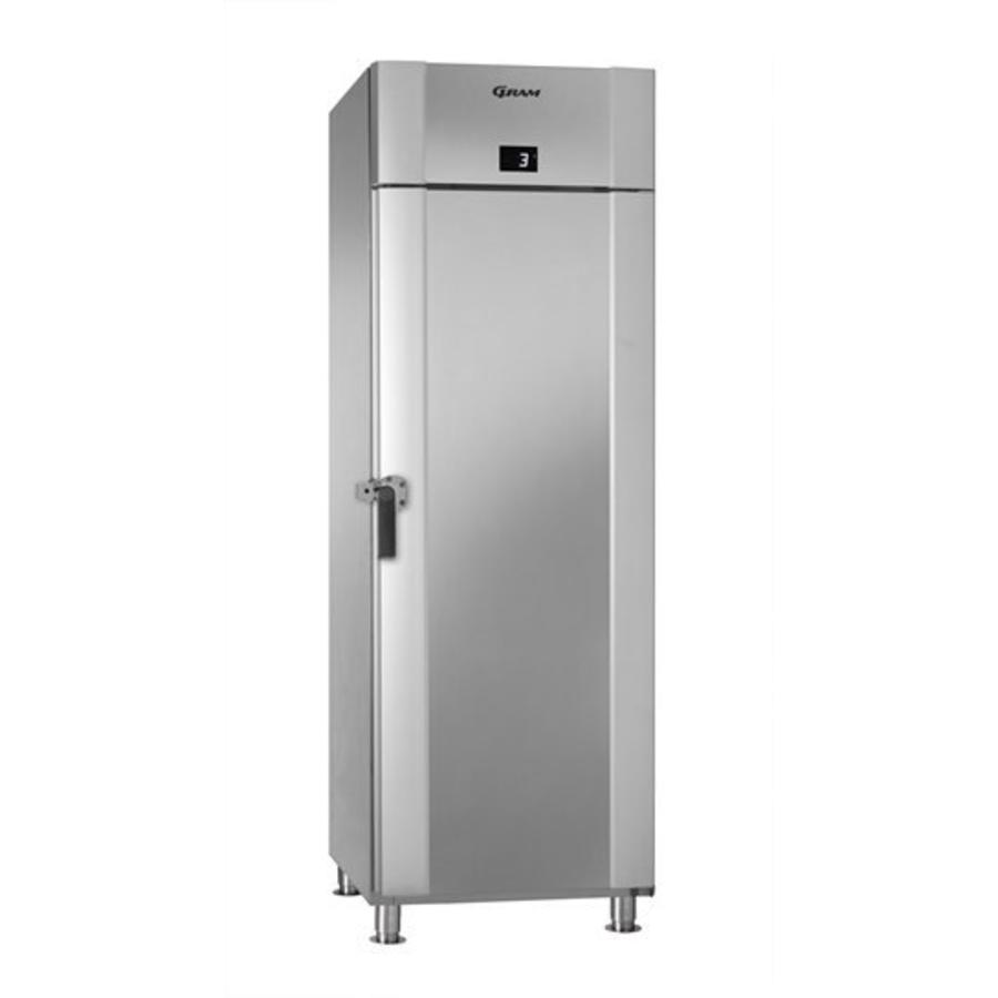 Porte simple réfrigérée en acier inoxydable | 610 litres