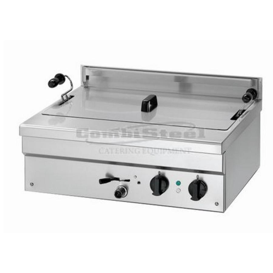 Friteuse à gaz professionnelle | Modèle de table | 1 x 18 litres