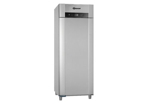  Gram Vario Silver koelkast enkeldeurs | 2/1 GN | 614liter 