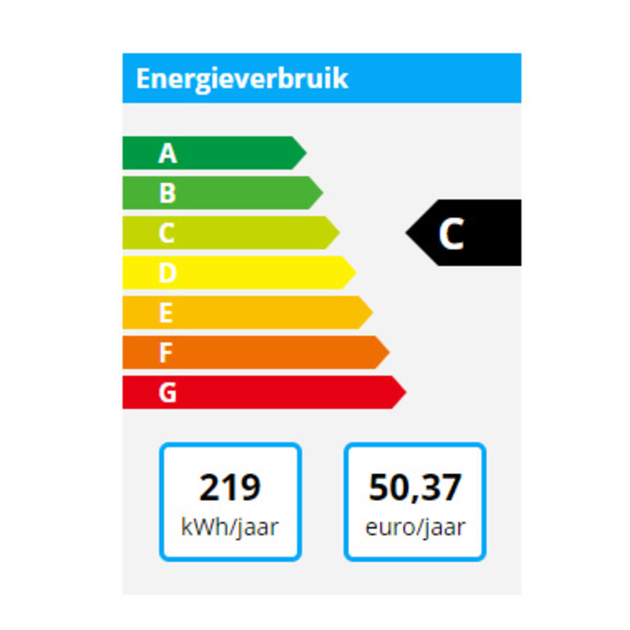 Réfrigérateur en acier inoxydable | 218 litres