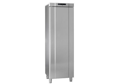  Gram Réfrigérateur en acier inoxydable 359L | 230V | 595 x 642 x 1875 mm (l x p x h) 