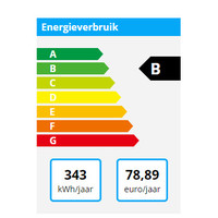RVS koelkast enkeldeurs | 2/1 GN | 614liter