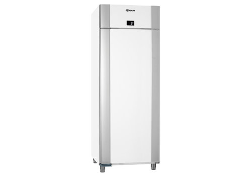  Gram Réfrigérateur en acier inoxydable à une porte blanc | 2/1 GN | 614 litres 
