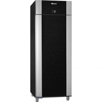 Gram stainless steel refrigerator single door black | 2/1 GN | 614 litres
