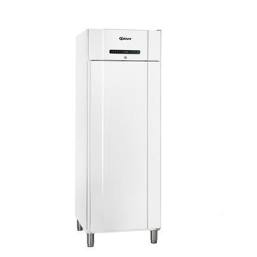 Réfrigérateur en acier inoxydable blanc | 583 litres