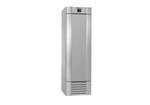  Gram Edelstahlkühlschrank Einzeltür MIDI | 407 L 