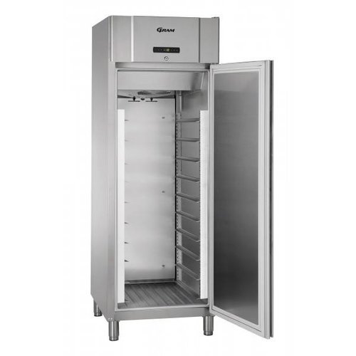  Gram RVS bewaarkoelkast met droge werking | 400x600mm 