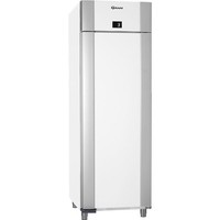 Porte simple standard européenne en acier inoxydable blanc | 465 litres