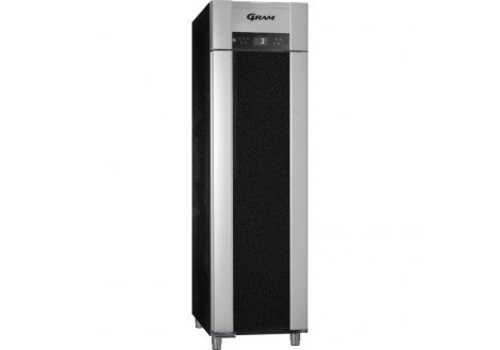  Gram Gram stainless steel refrigerator euronorm single door black 465 liters 