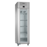 Gram RVS koelkast euronorm enkeldeurs | 465liter