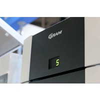 Gram Edelstahlkühlschrank mit Tiefkühlung | 610 Liter