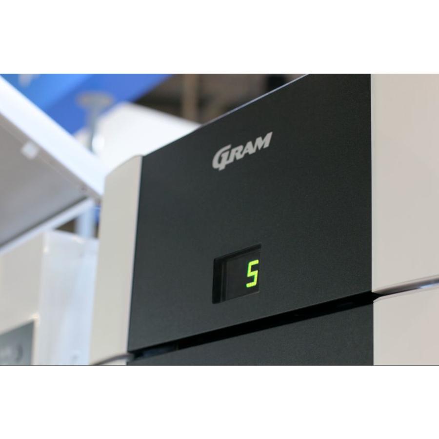 Gram Stainless Steel Refrigerator with Deep Cooling | 610 Liters