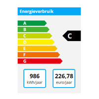 Gram RVS bewaarkoelkast met droge werking | 603liter