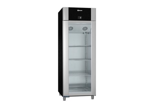  Gram Economical Eco Fridge Black 2/1GN | 614 litres 