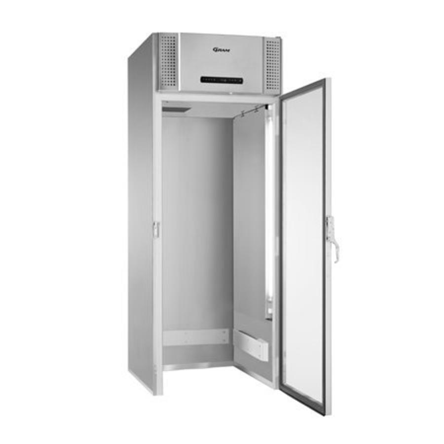 Réfrigérateur de restauration en acier inoxydable très spacieux avec porte vitrée | 1422 litres