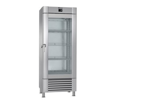  Gram Catering Stainless Steel Fridge Glass Door | 603 litres 