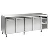 Gram Refrigerated Workbench 4 Doors 1/1GN | 668 litres