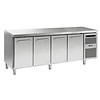 Gram Hospitality Refrigerated Workbench 4 Doors | 668 liters