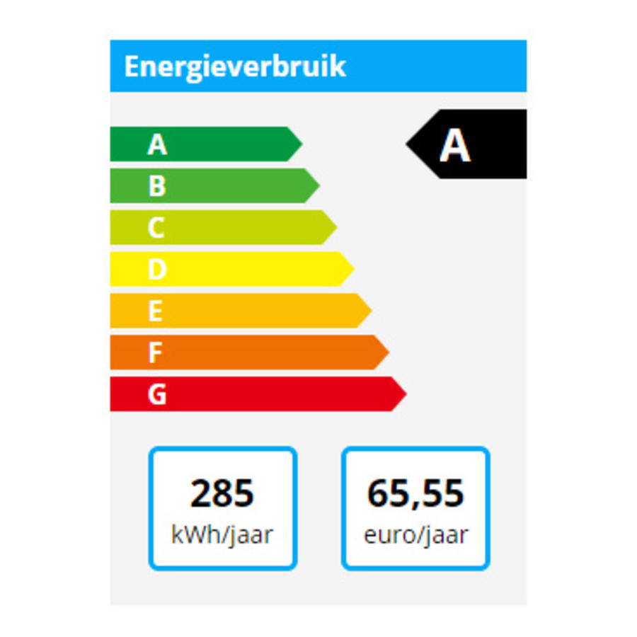 Réfrigérateur à porte simple en acier inoxydable Gram | 610 litres