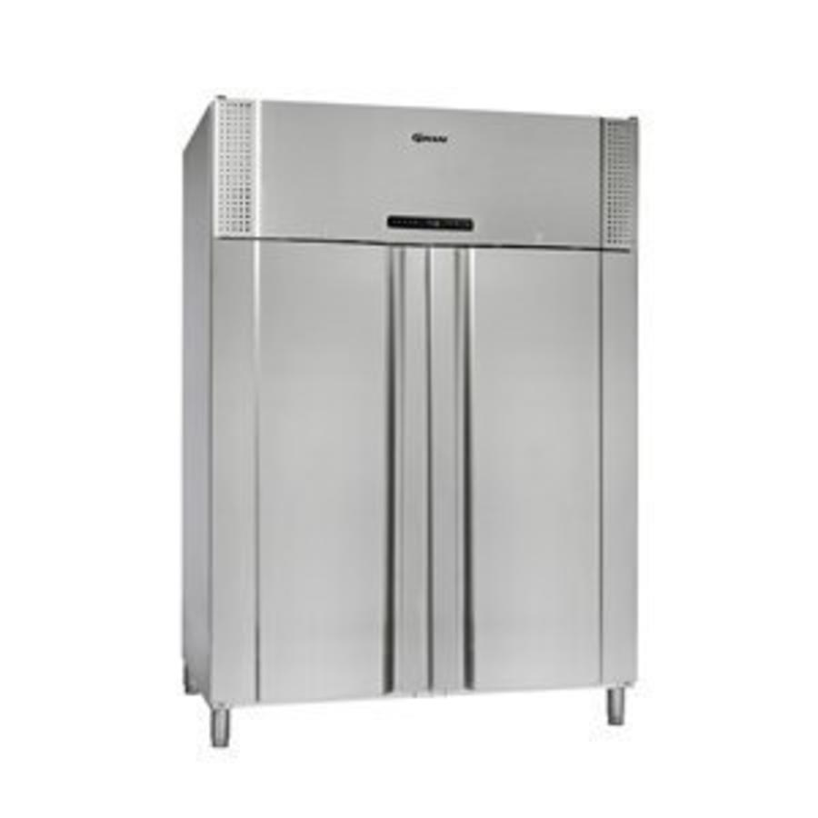 Réfrigérateur double porte en acier inoxydable Gram | 1270 litres