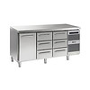 Gram Professional Refrigerated Workbench 1 Door and 6 Drawers | 506 liters