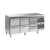 Gram Professional Refrigerated Workbench Stainless Steel 7 Drawers | 506 litres