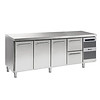 Gram Spacious Refrigerated Workbench 2 Drawers and 3 Doors | 668 liters