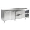 Gram Refrigerated Workbench Professional 4 Drawers and 2 Doors | 668 litres