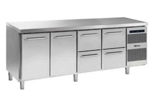  Gram Refrigerated Workbench Professional 4 Drawers and 2 Doors | 668 litres 