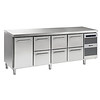 Gram Economical Cooling Workbench 6 Drawers and 1 Door | 668 liters