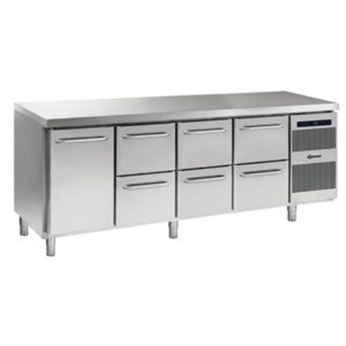  Gram Economical Cooling Workbench 6 Drawers and 1 Door | 668 liters 