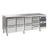 Gram Professional Refrigerated Workbench 9 Drawers | 668 liters