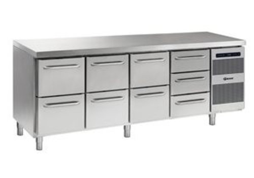  Gram Établi réfrigéré professionnel 9 tiroirs | 668 litres 
