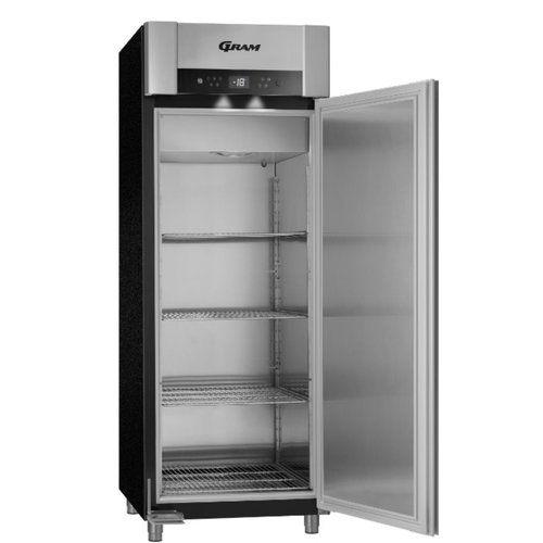  Gram Congélateur Gram en acier inoxydable noir | 2/1 GN | 614 litres 