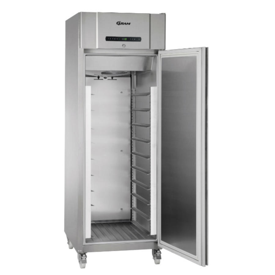 Congélateur de stockage en acier inoxydable Gram | 400x600mm | 583 litres