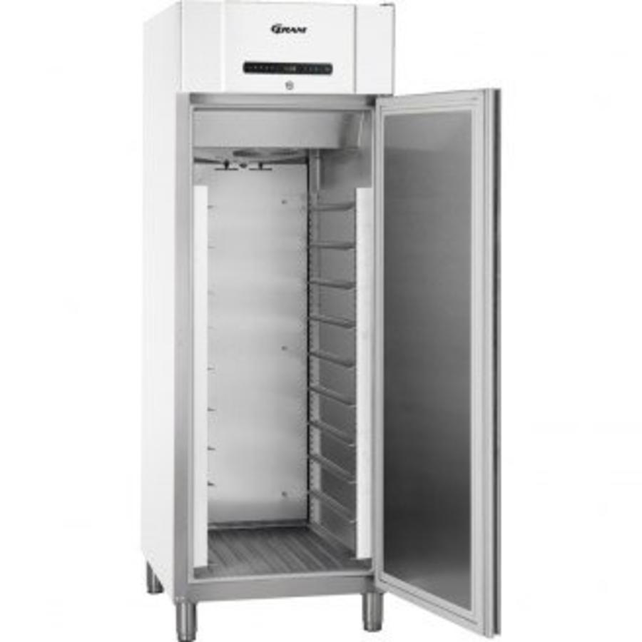 Congélateur de stockage en acier inoxydable Gram blanc | 400x600mm | 583 litres