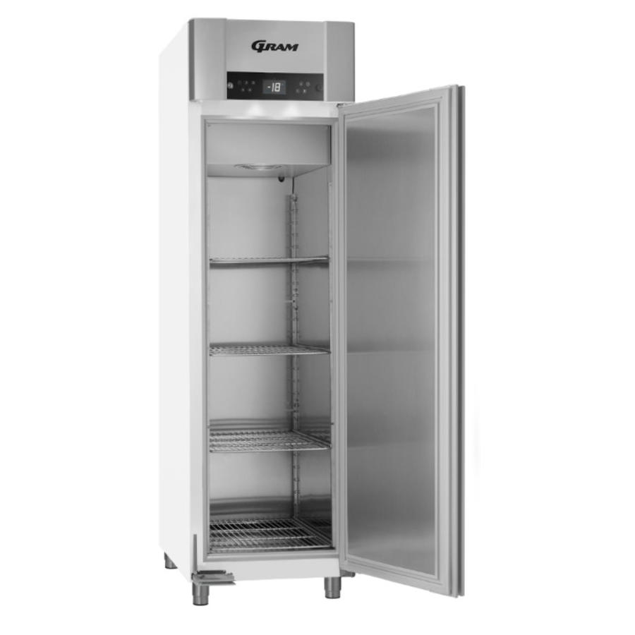 Congélateur Gram en acier inoxydable euronorm blanc | 465 litres